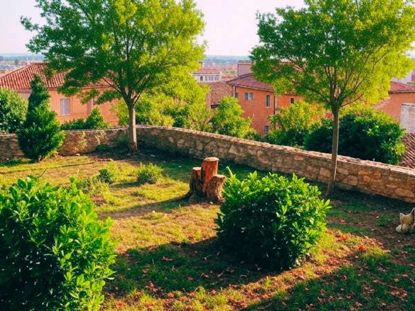 Résultat d’un abattage et entretien complet dans un jardin à Toulouse